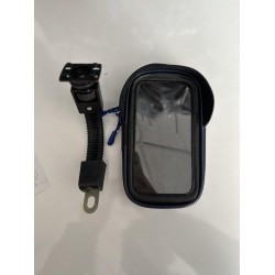 BİKE SKY pro  Motosiklet Bisiklet Telefon Tutucu Suya Dayanıklı Xlarge Ayna Bağlantılı