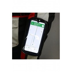Motosiklet Kola Takılan Çantalı Telefon Tutucu