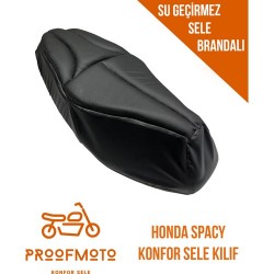 PROOFMOTO Spacy Tam Kapalı Konfor Sele Kılıfı - Honda Spacy Tam Kapalı Konfor Sele Pedi - Proofmoto
