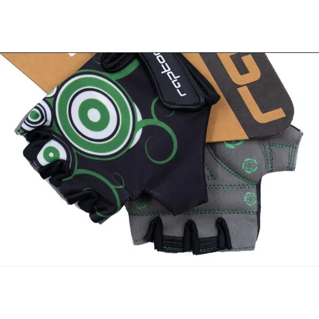 Bike Sky RAPTOR - Çocukni - Silikon Eldive Jelli - Yeşil S beden 