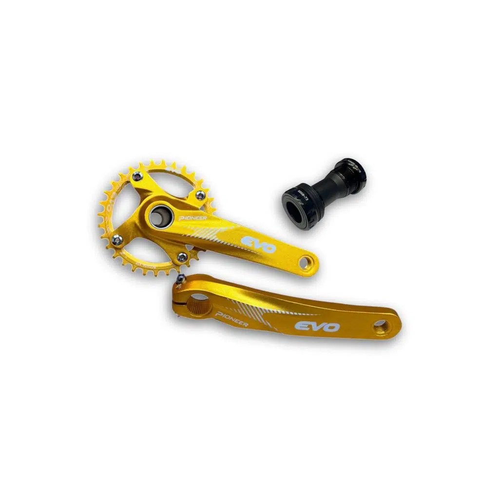 BİKE SKY EVO 32T Sarı Hollowtech Göbek Tek Yaprak Aynakol