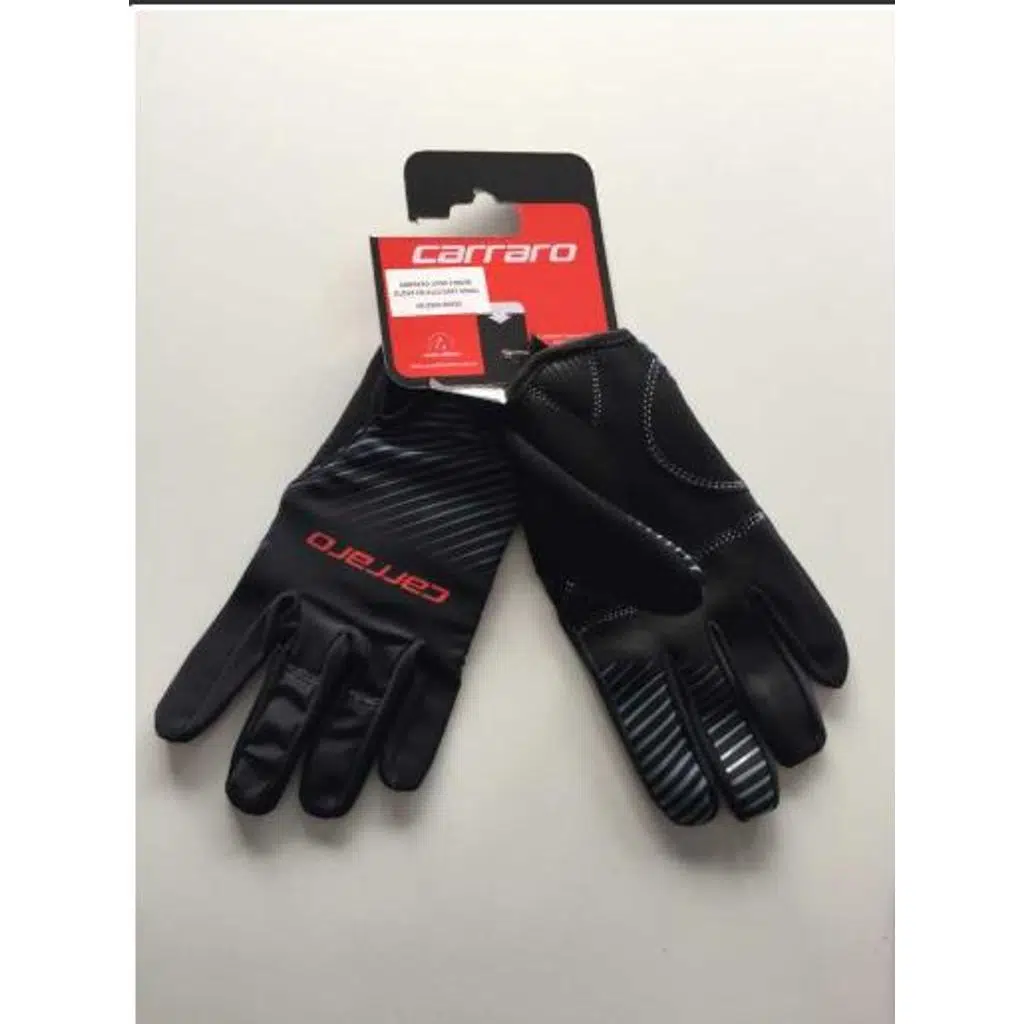 Bike Sky Carraro XLARGE UZUN PARMAK ELDİVEN SİYAH CR-2142