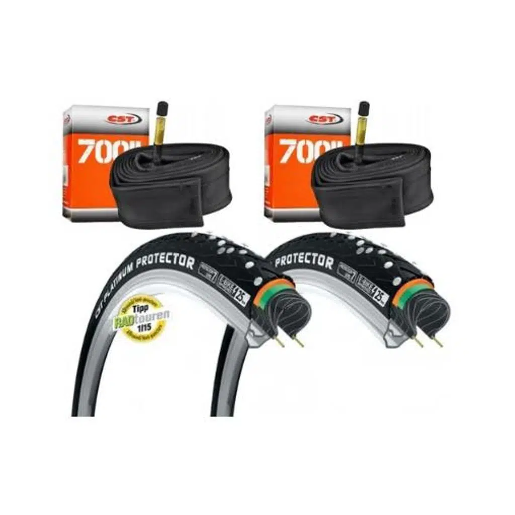 BİKE SKY CST Platinum Protector Zırhlı 700X35 Bisiklet Lastik Seti ( 2 ADET DIŞ 2 ADET İÇ )