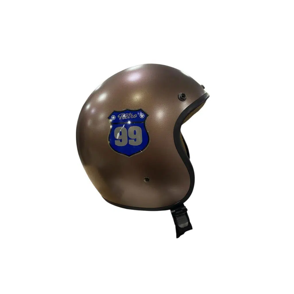 Bike Sky Retro Motosiklet Kaskı