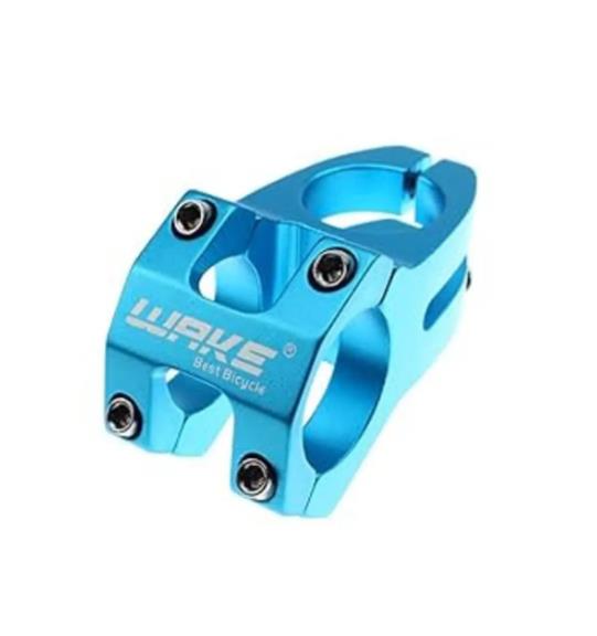 BİKE SKY Wake Alüminyum Mavi Bisiklet Kısa Gidon Boğazı 40mm Bisiklet Yedek Parça 31,8mm