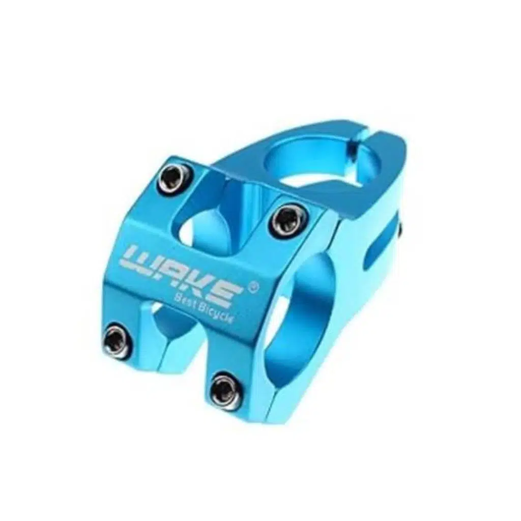 BİKE SKY Wake Alüminyum Mavi Bisiklet Kısa Gidon Boğazı 40mm Bisiklet Yedek Parça 31,8mm
