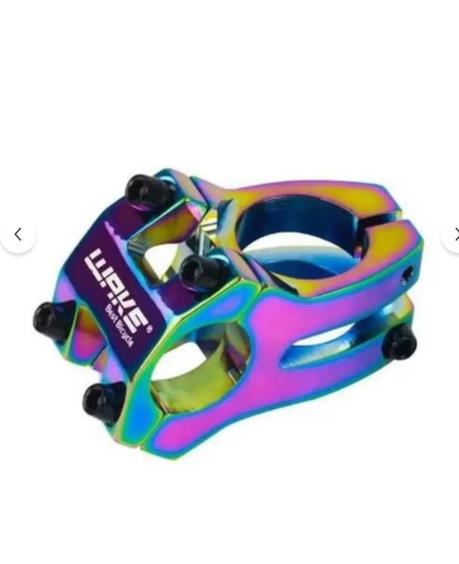 BİKE SKY Wake Rainbow Bisiklet Kısa Gidon Boğazı 40mm Bisiklet Yedek Parça Aksesuarı WAKE RAİNBOW