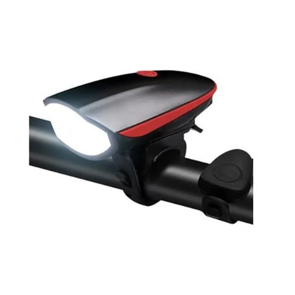 Bike Sky Xml-T6 LED 1200 Mah Su Geçirmez Far Kornalı Bisiklet Feneri