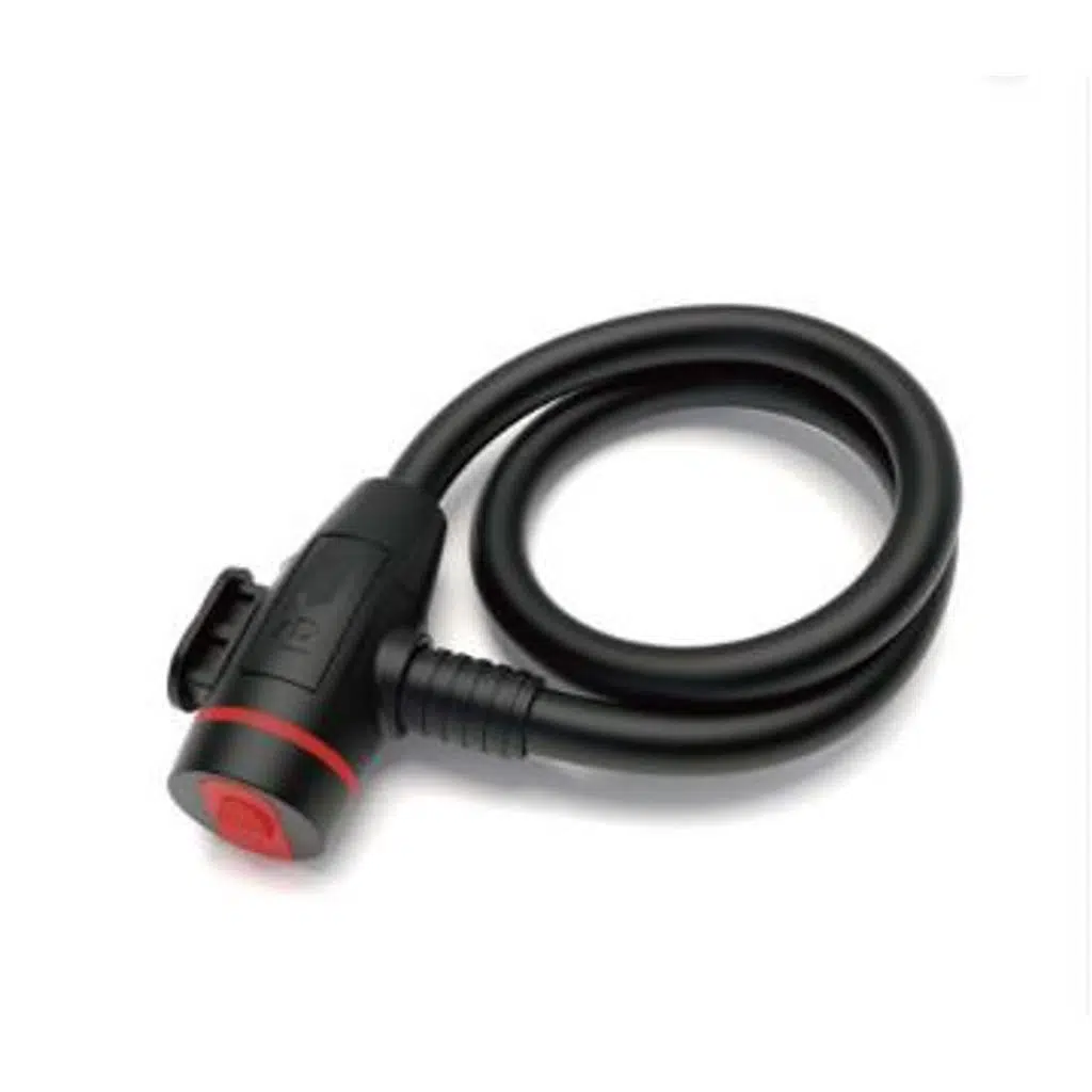 BRIVIGA KABLO KİLİT ANAHTARLI 2518 SİYAH 12X1120