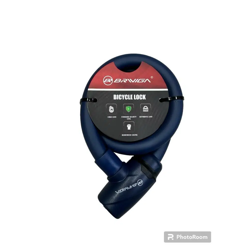 BRIVIGA KABLO KİLİT ANAHTARLI K805 MAVİ 15X650 mm