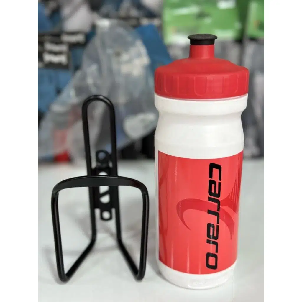 Carraro KIRMIZI 600ml Matara Ve Matara Kafesi Seti Montaj Vidası DAHİL