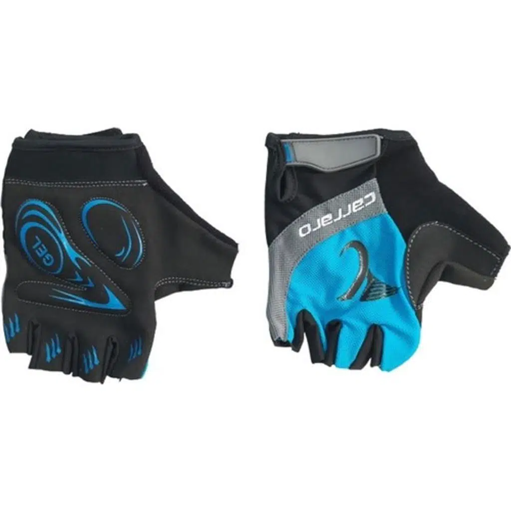 Carraro Kısa Parmak Eldiven V7 Mavi