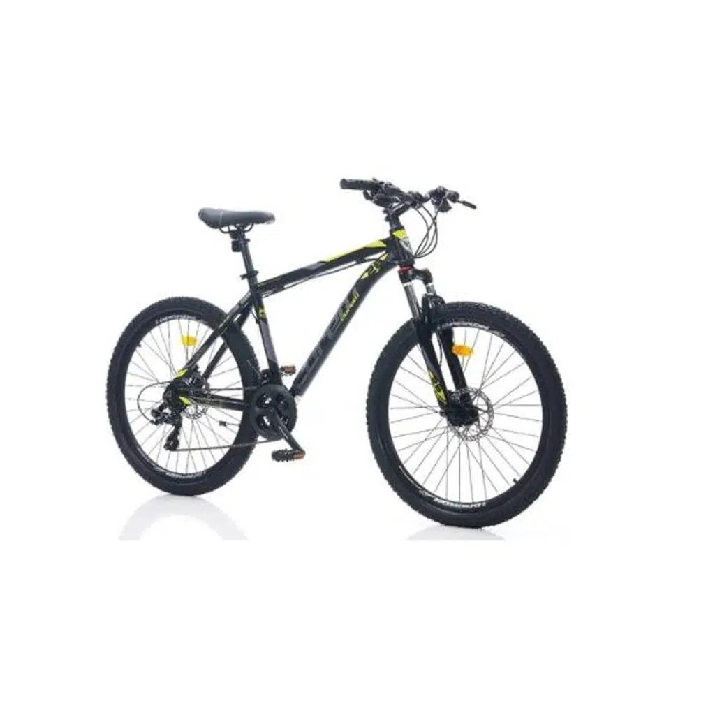 Corelli Felix 1.0 26 Jant Hidrolik Disk Fren Siyah Sarı Dağ Bisikleti