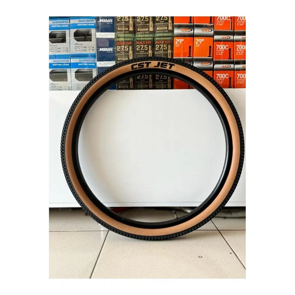 Dış Lastik Bisiklet CST C1820 27.5x2,10 Kahverengi Yanak AMBER YANAK