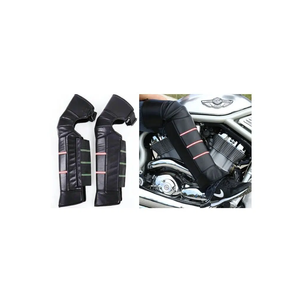 Diz & Bacak Koruma Deri Reflektörlü Yağmur & Rüzgar & Soğuğa Karşı Dayanıklı