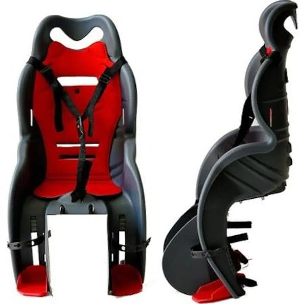 HTP ÇOCUK TAŞIYICI SANBAS ARKA BAGAJ BAĞLANTILI GRİ KIRMIZI