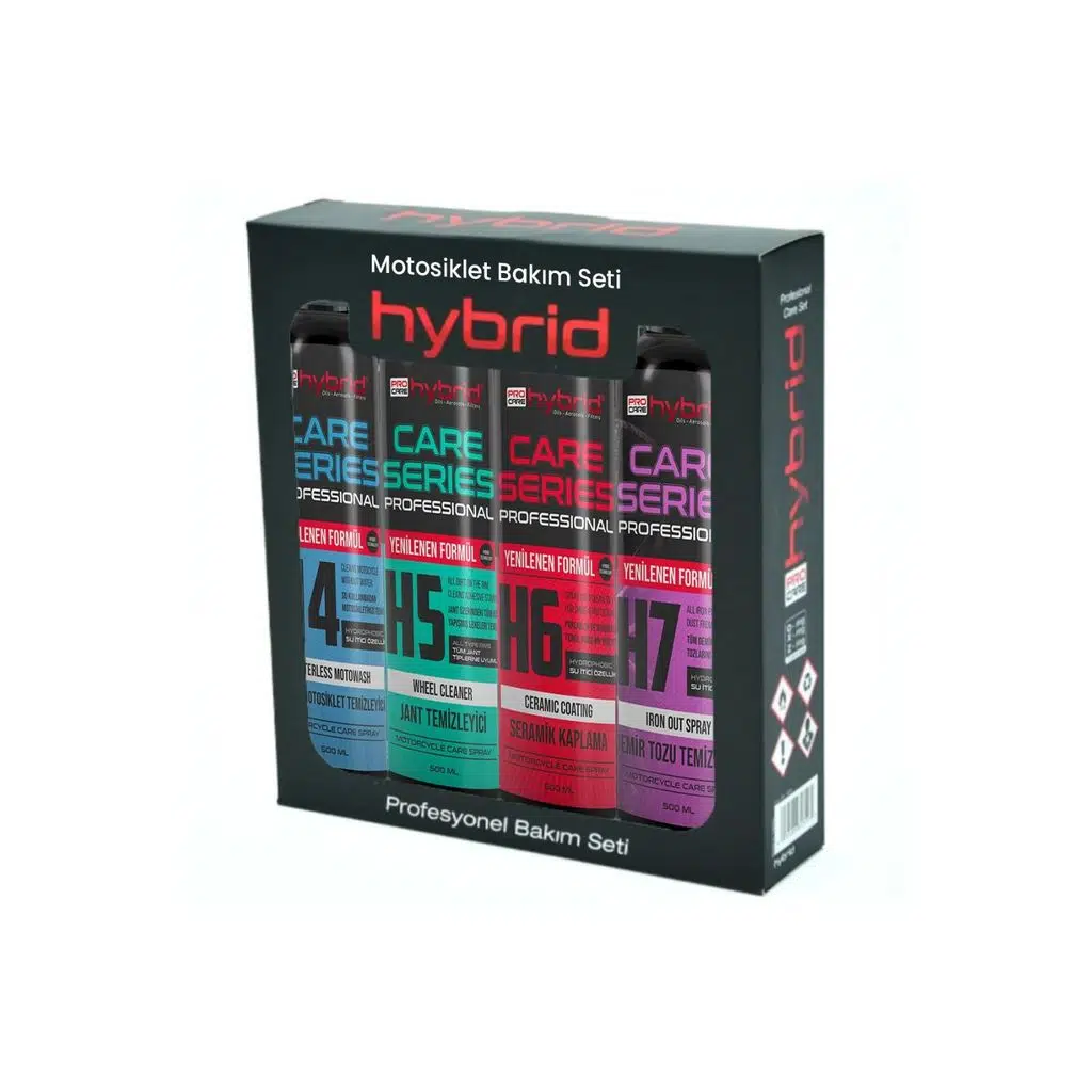 Hybrid Profesyonel Motosiklet Bakım Seti 4 LÜ