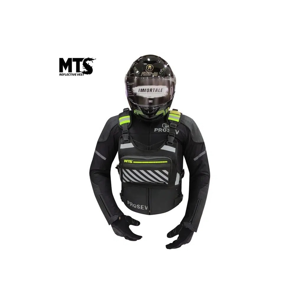 MB18 Reflektörlü Göğüs Çantası