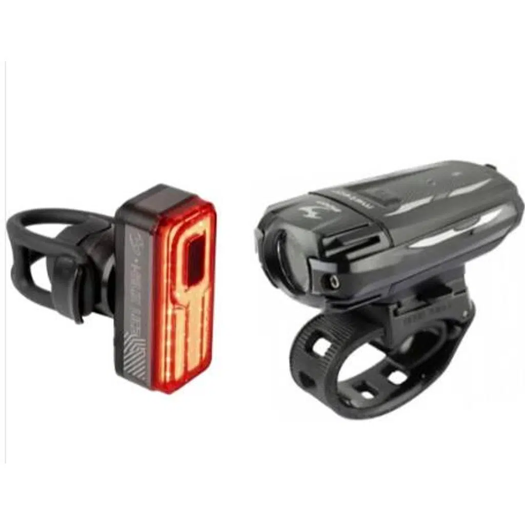 Moon Meteor C3 400 + Helix Lite 100 Lm USB Bisiklet Far Seti