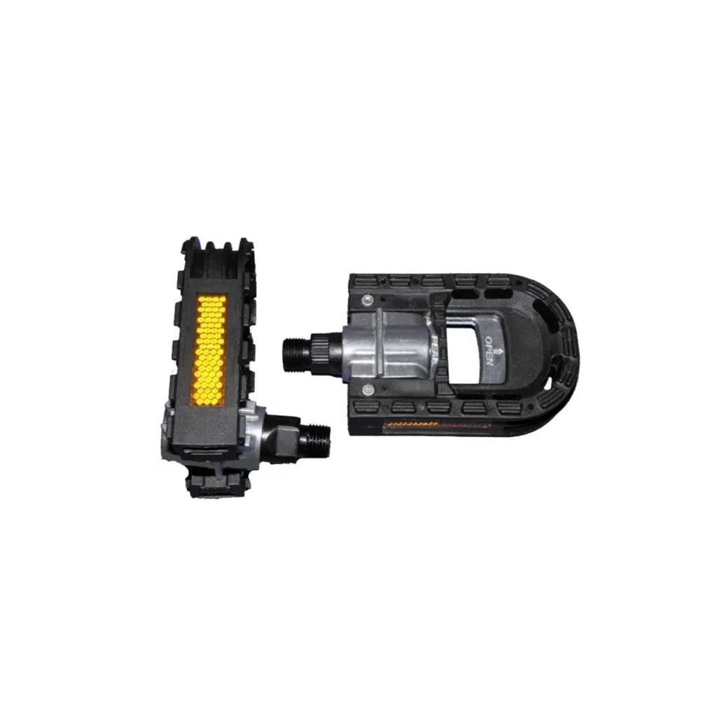 Pedal Bisiklet Katlanabilir Siyah Reflektörlü