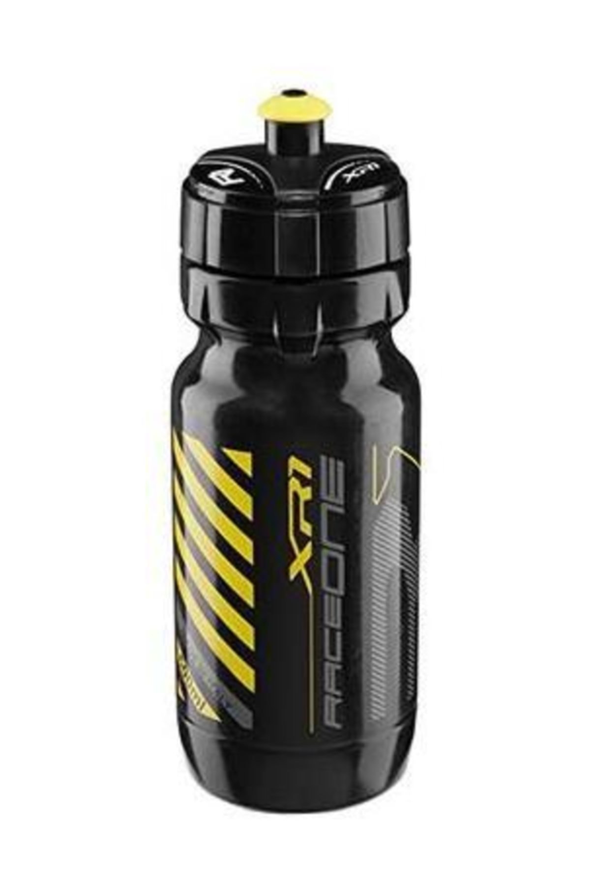 Raceone Siyah Sarı 600 Ml Bisiklet Suluk Matara