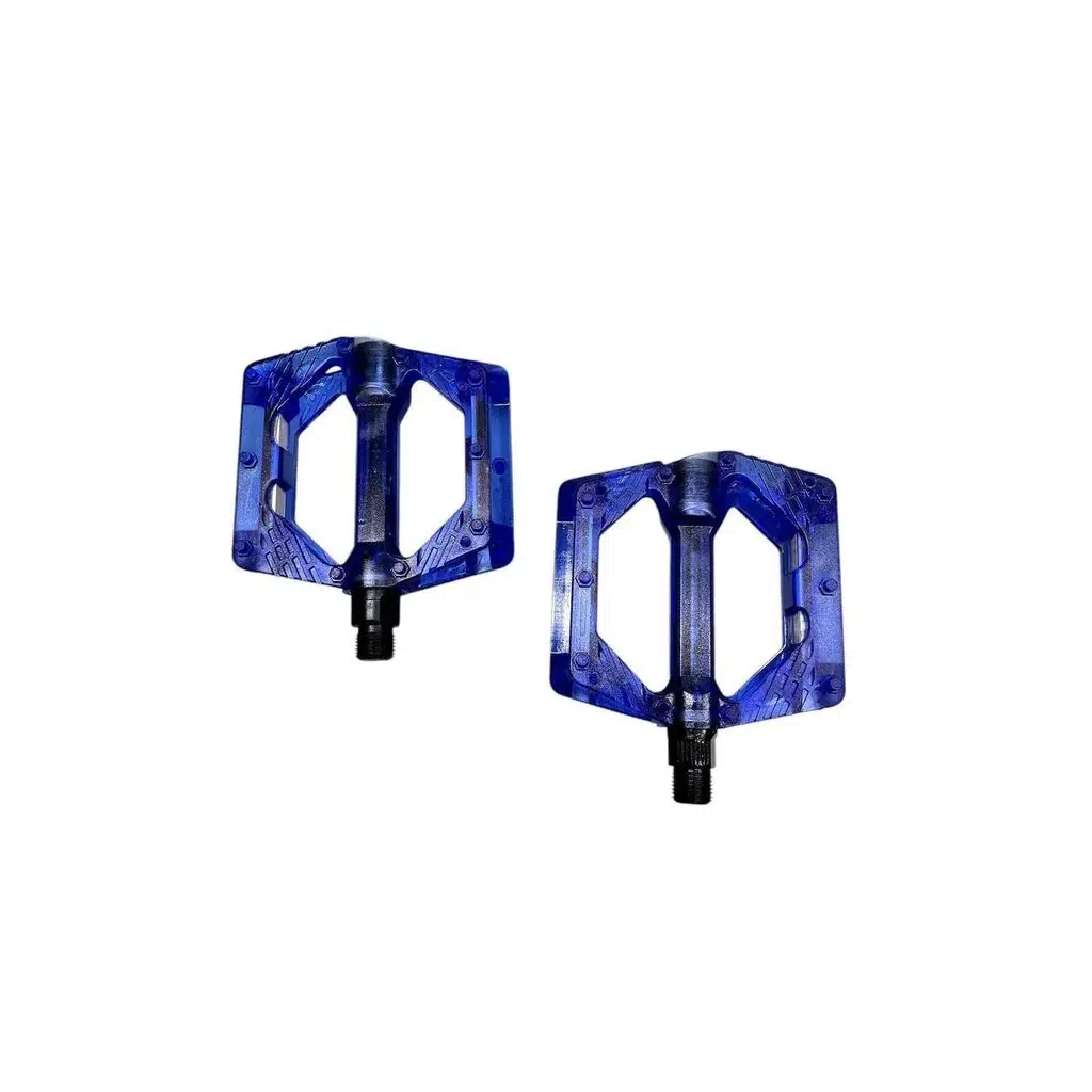 BİKE SKY EVO ŞEFFAF RENKLİ PLATFORM GENİŞ PEDAL PLATFORM BİSİKLET PEDALI REFLEKTÖRLÜ