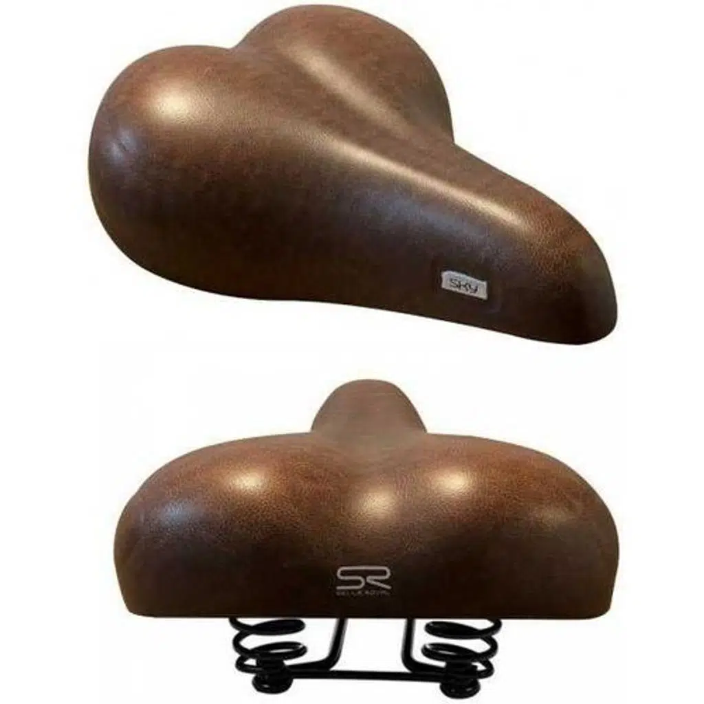 Selle Royal Sky Yaylı Geniş Sele - Kahverengi